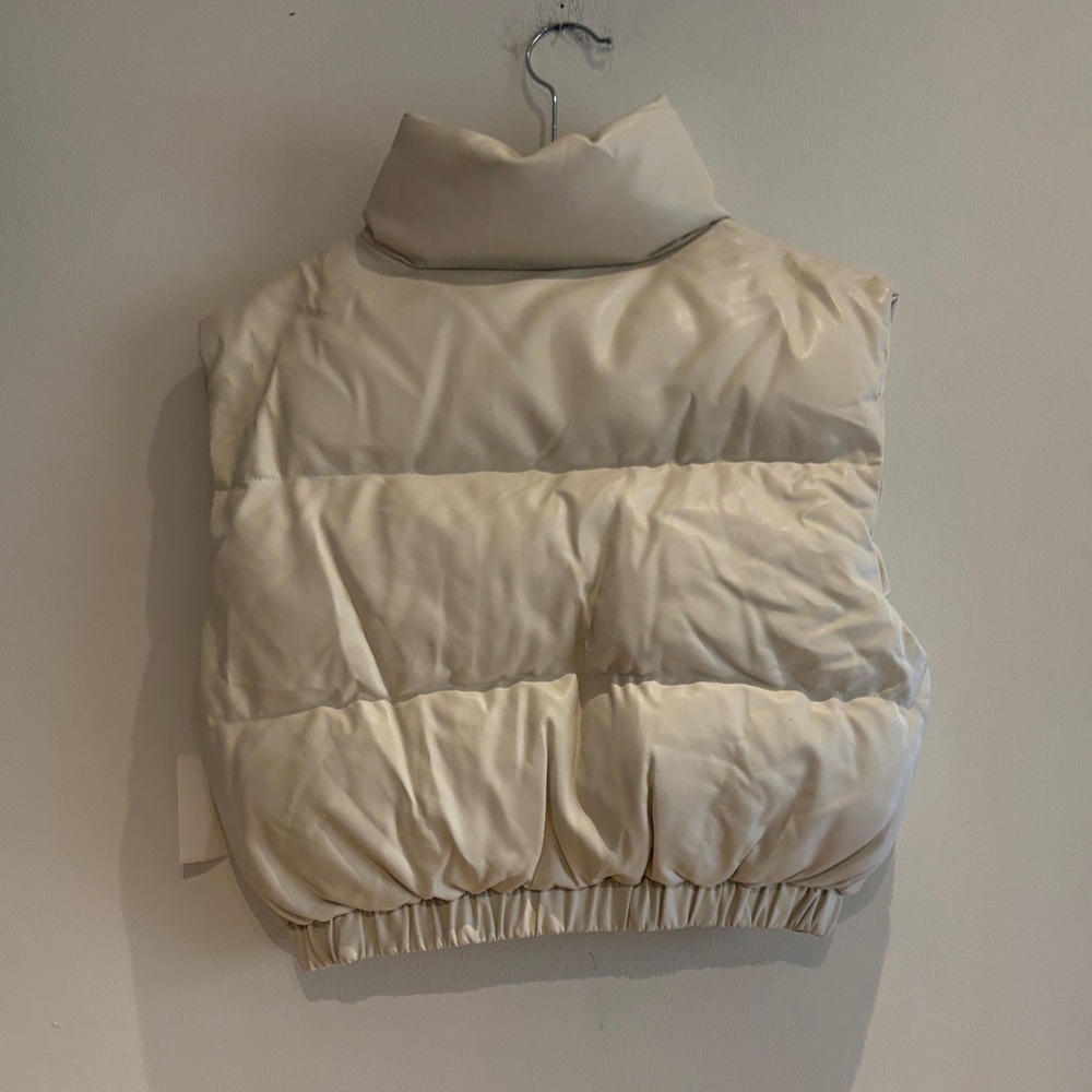 36 Point 5 Cream Puffer Vest - Picture 2 of 4